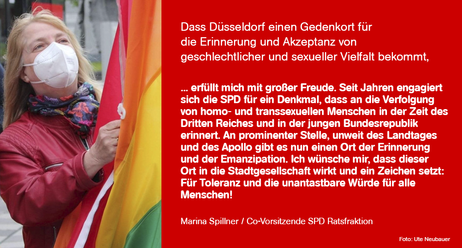 Bild: Statement von Marina Spillner, SPD