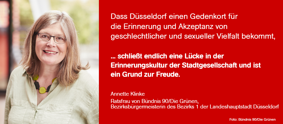 Bild: Statement von Annette Klinke, Bezirksbürgermeisterin