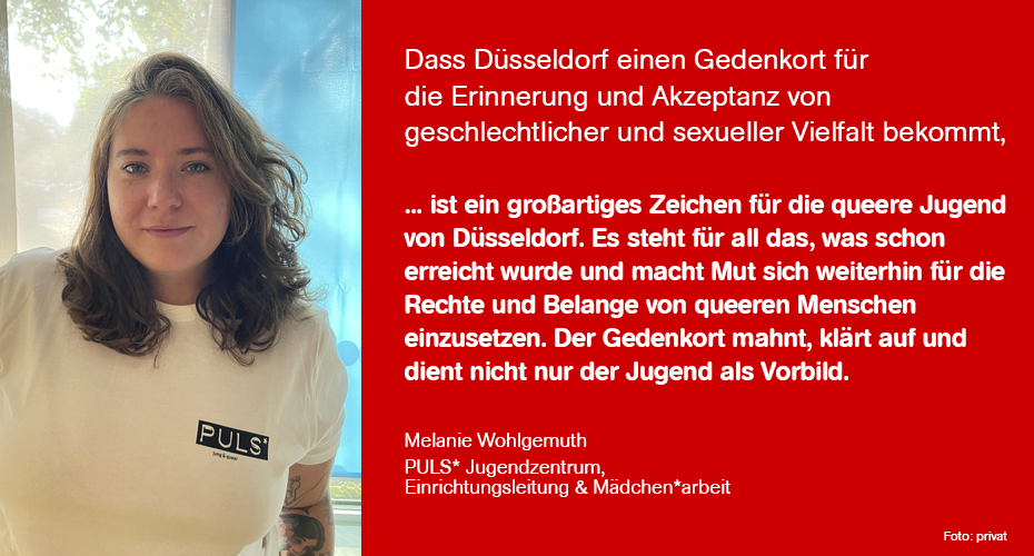 Bild: Statement von Melanie Wohlgemuth, PULS