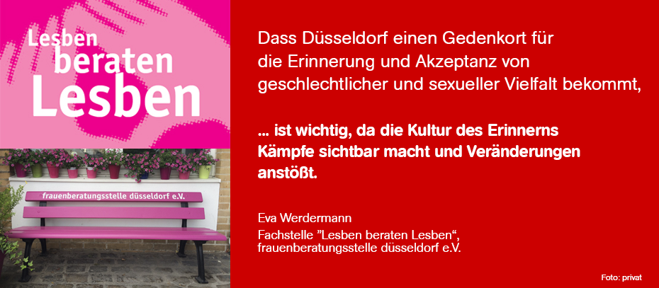 Bild: Statement von Eva Werdermann, Frauenberatungsstelle 