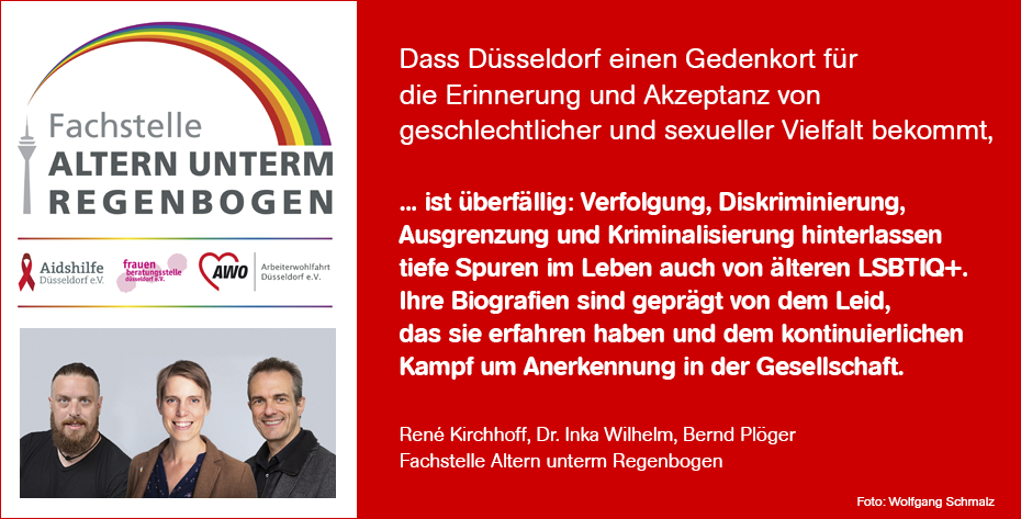 Bild: Statement der Fachstelle Altern unterm Regenbogen