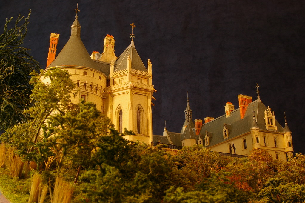 Meilleur Ouvrier de France, 2011, maquette du château de Chaumont-sur-Loire.1/200e