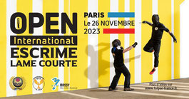 Open International d’escrime lame courte 2023