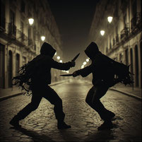 Histoire du 1er traité de combat couteau
