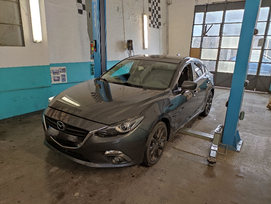 Entretien annuel sur Mazda 3