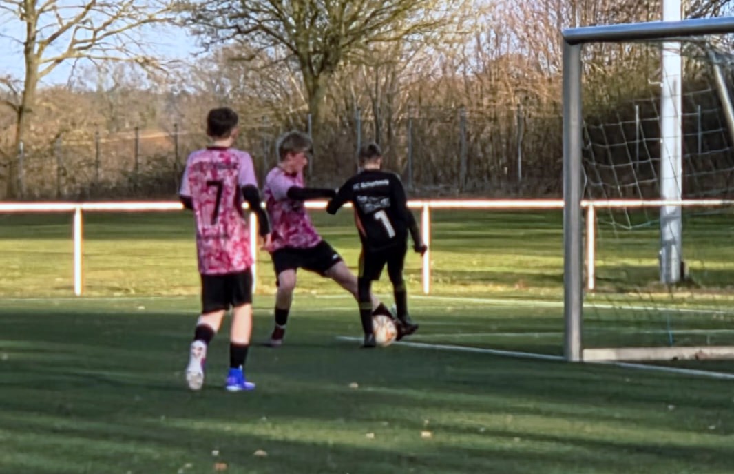 Am Torwart gescheitert