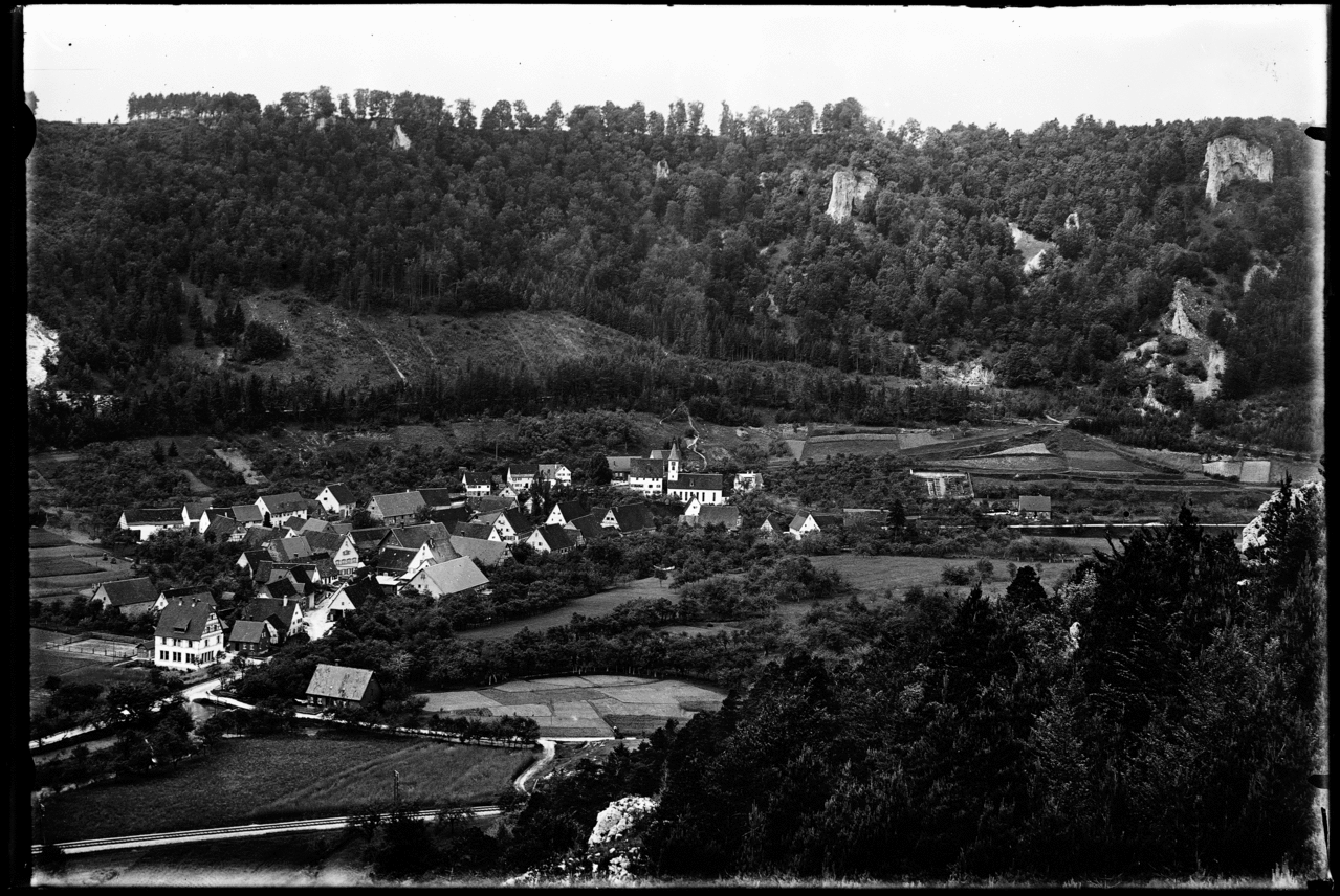 Weiler vom Bruckfels, 1940     Ansichtskarte der Gebr. Metz,Tübingen