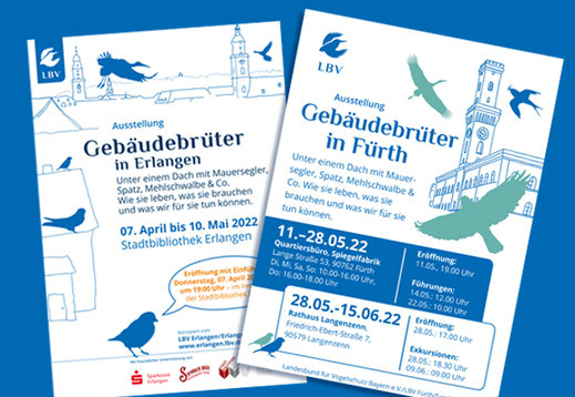 Flyer Gebäudebrüter Fürth Erlangen