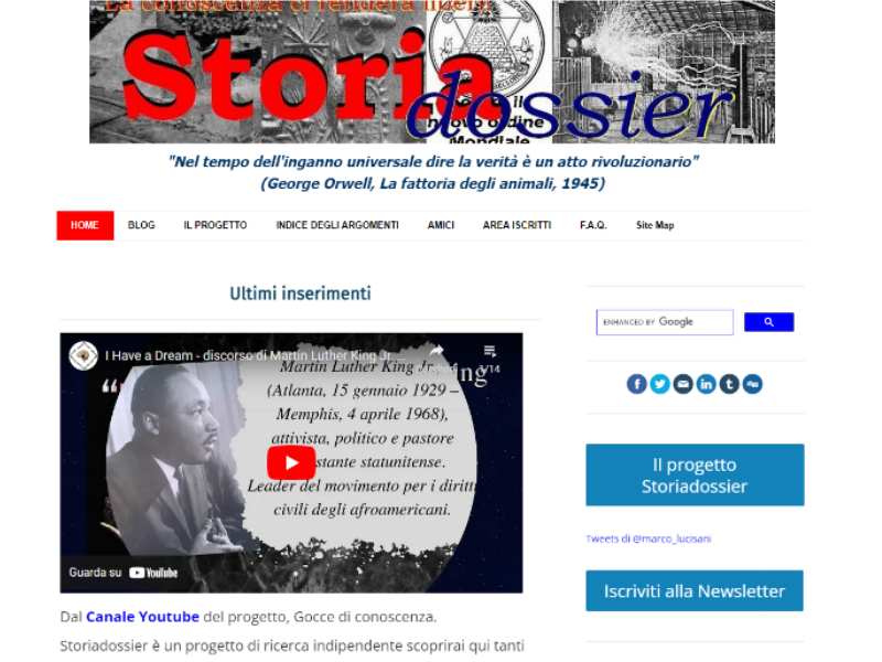 Il Progetto Storiadossier