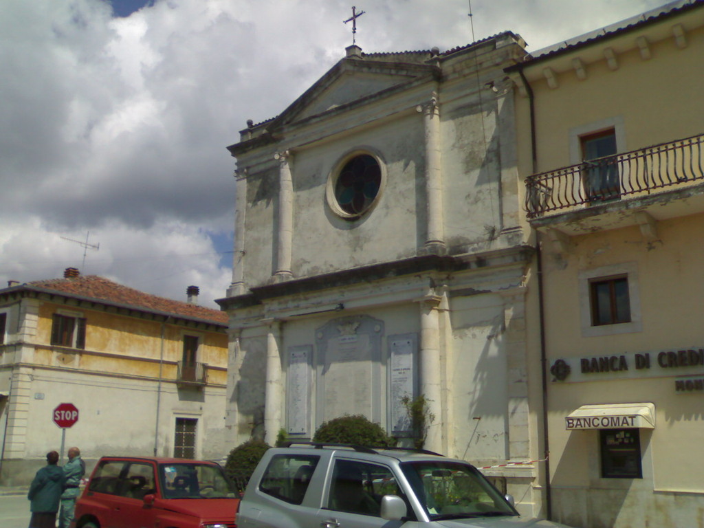 Montereale - la chiesa delle anime sante