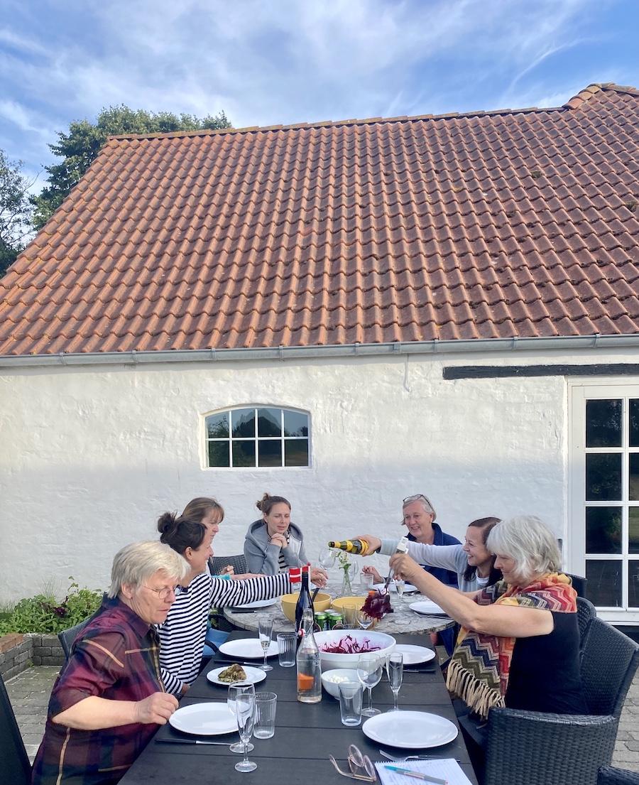 Unser erste Mahlzeit