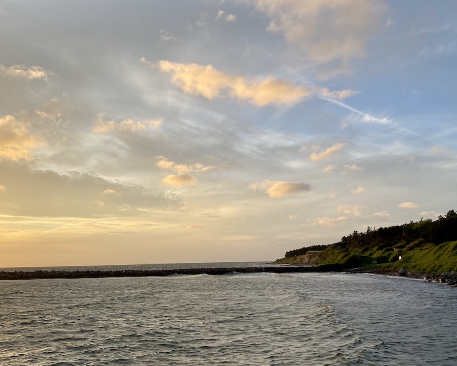 Sonnenuntergang in Kolby Kås