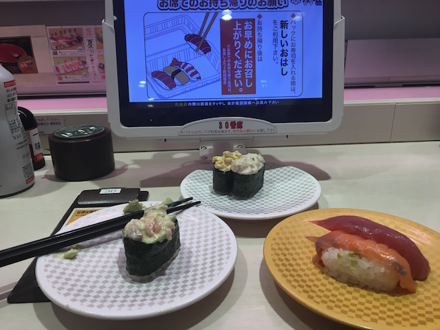 Sushi in Tokyo