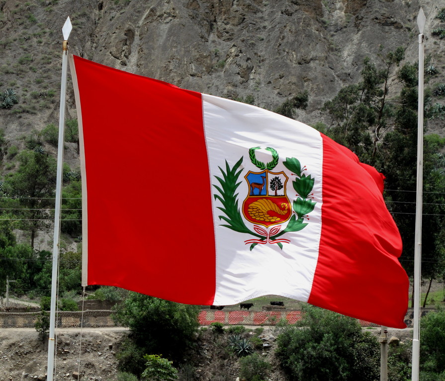 Peruanische Flagge