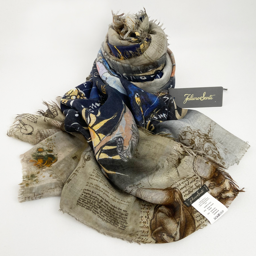 【FALIERO SARTI】スカーフ | ミケランジェロ Michelangelo（ミケランジェロストール） - ファリエロサルティ