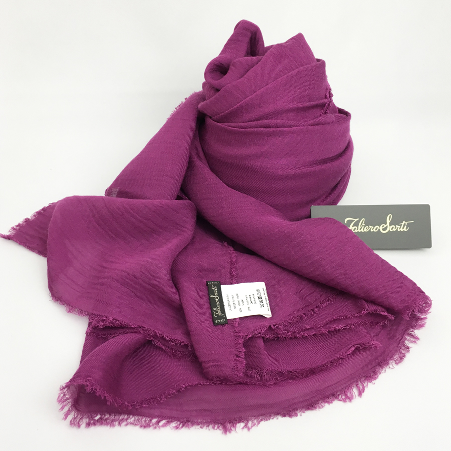 ファリエロサルティ★美品★アズーラ★レーヨンカシミヤ★グレイッシュピンク ファリエロサルティ☆美品☆アズーラ☆レーヨンカシミヤ☆グレイッシュ