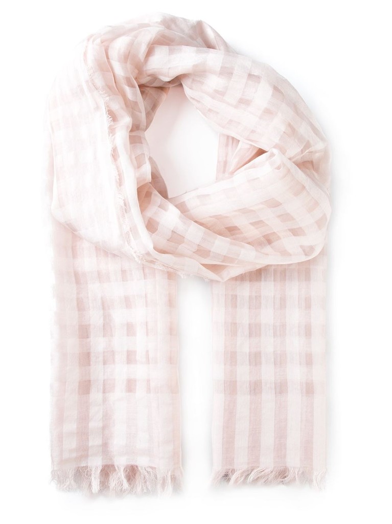 ファリエロサルティ　大判ストール　桜色　ピンク　シルク FalieroSarti桜色大判ストール