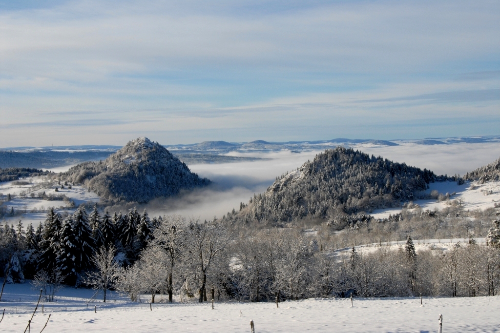Queyrieres, Haute-Loire, Massif du Meygal
