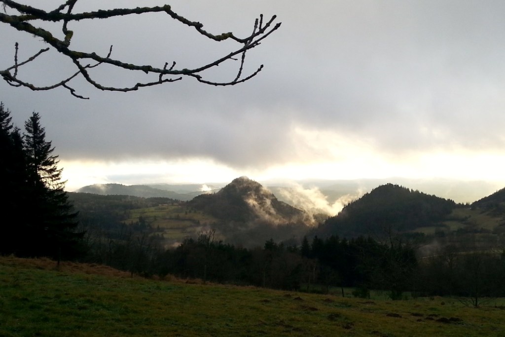 Queyrieres, Haute-Loire, Massif du Meygal