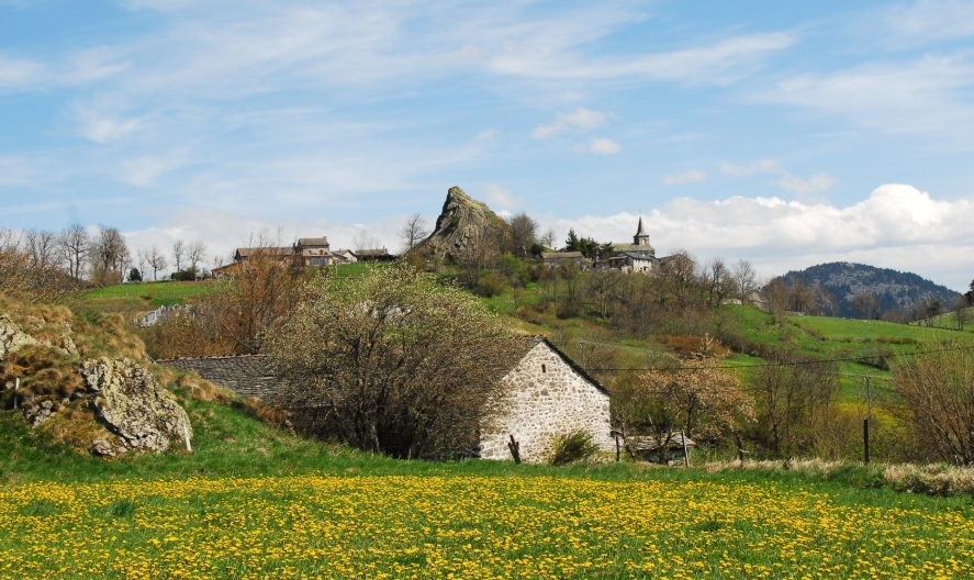 Queyrieres, Haute-Loire, Massif du Meygal