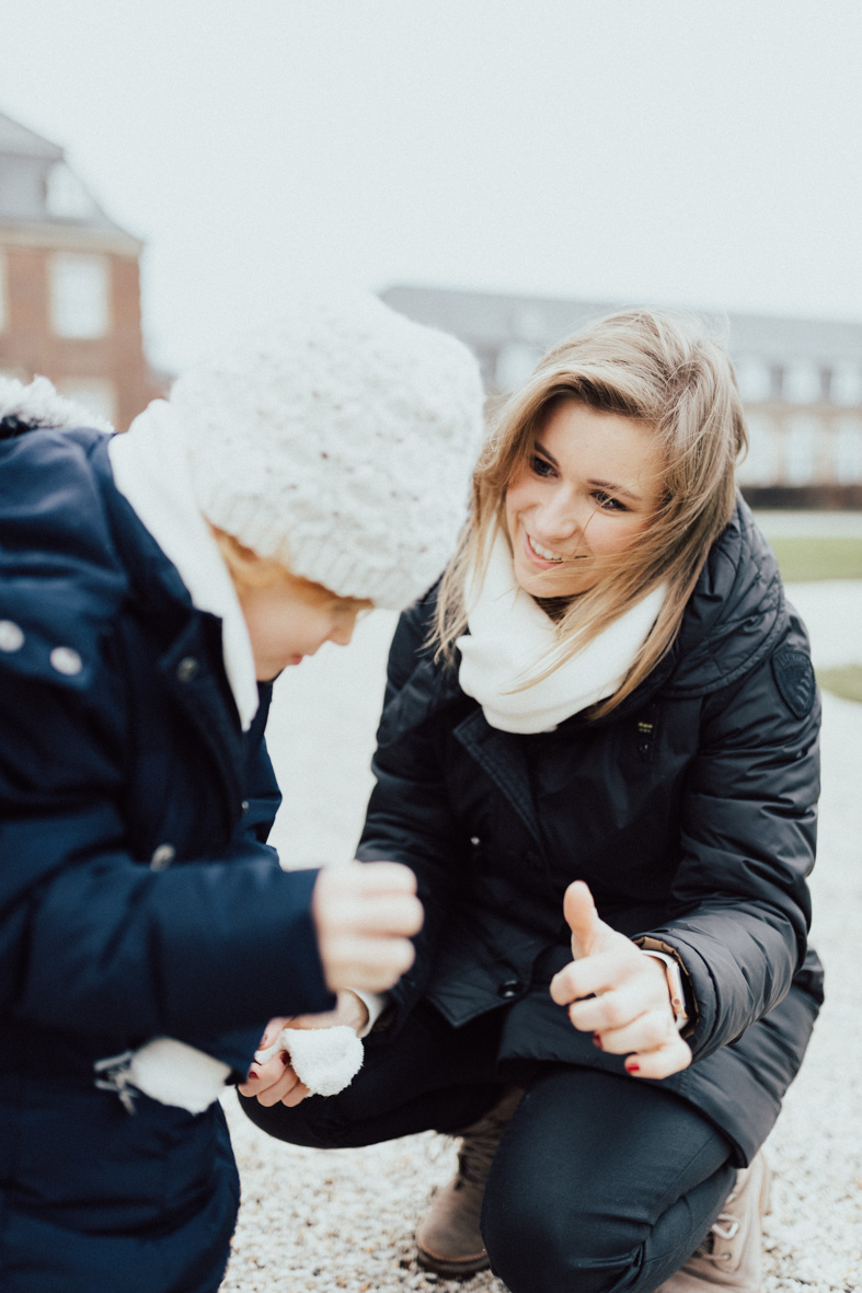 Familienshooting im winterlichen Nordkirchen