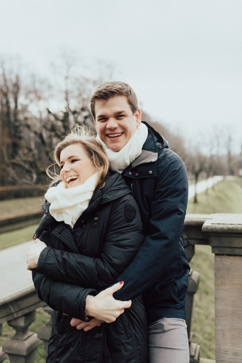 Familienshooting im winterlichen Nordkirchen