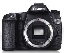 Canon EOS 70D, Quelle: Canon.de