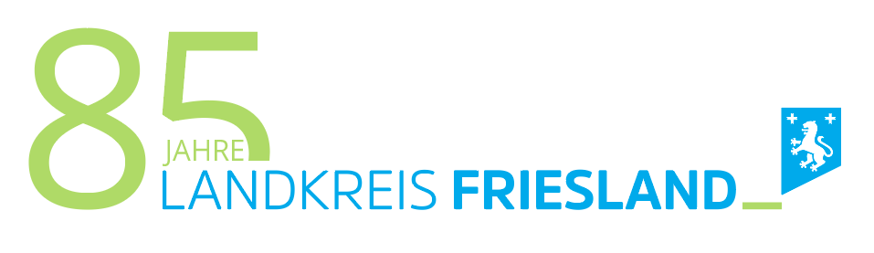Logo Design für 85 Jahre Landkreis Friesland
