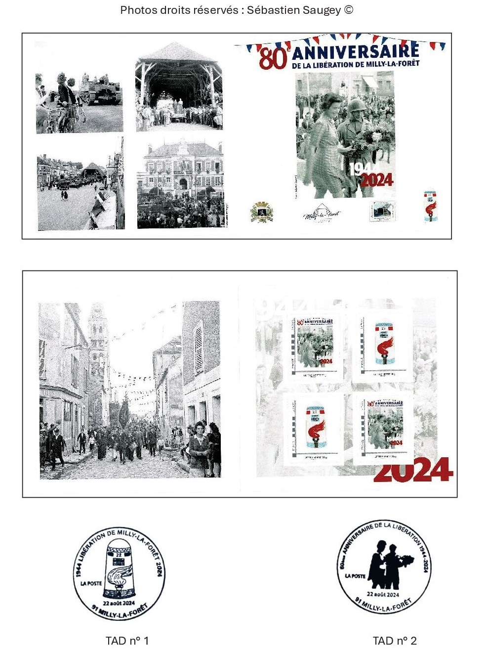 80 ans libération Milly