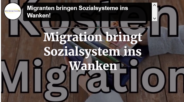 Migration bringt das Sozialsystem ins Wanken!