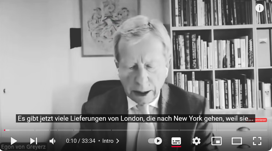 Fragerunde mit Egon von Greyerz!