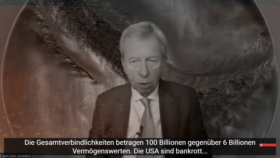 Die Chaos-Dominos fallen! Interview mit Egon v. Greyerz