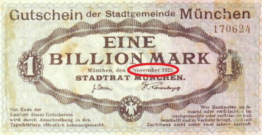 Weimar 1923: 100 Jahre nach der Hyperinflation!