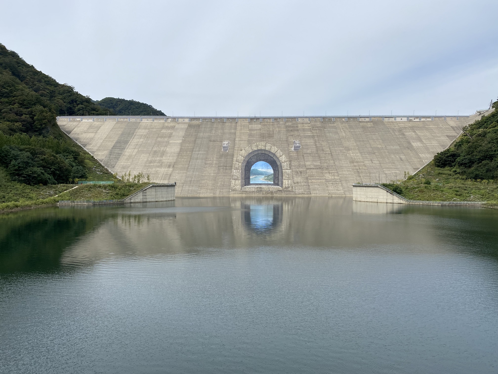 Friedensdamm im Norden Südkoreas