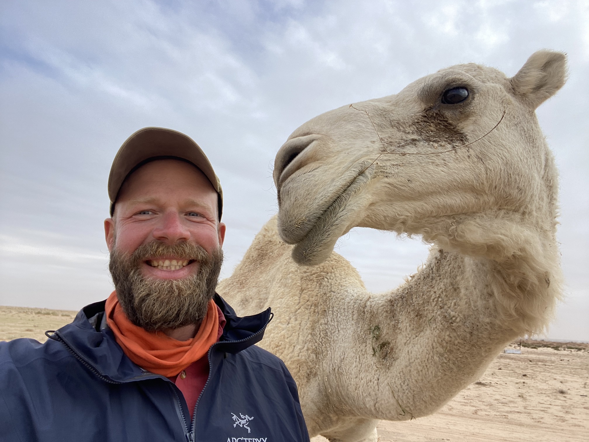 Selfie mit Kamel