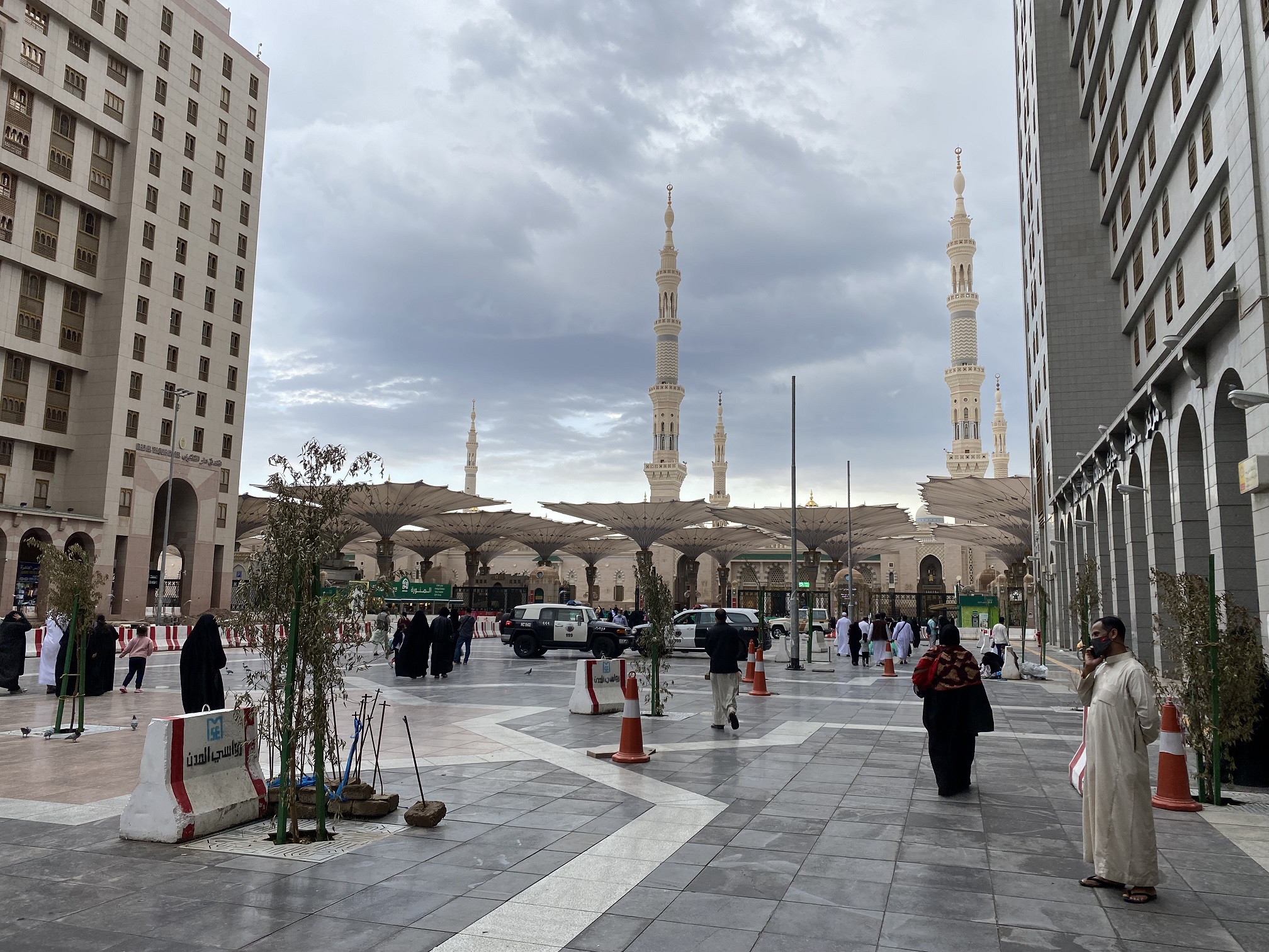 huch, die heilige Moschee von Medina