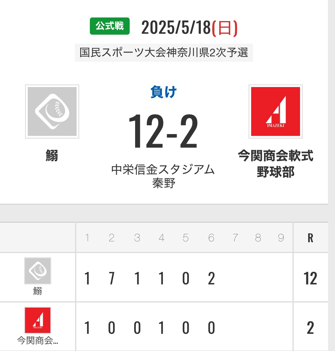 国民スポーツ大会神奈川県2次予選　鰯様　藤沢市代表