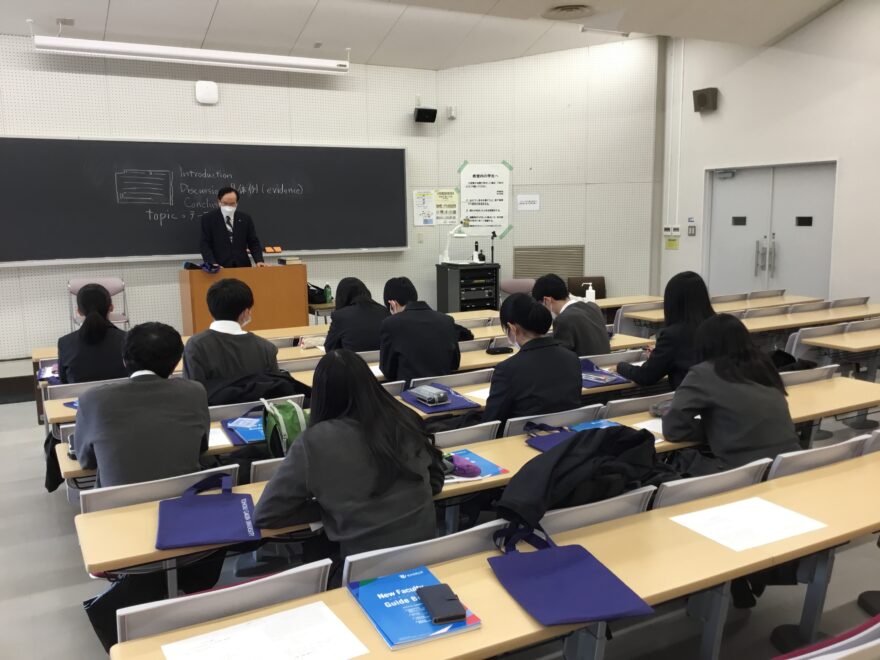 【福島東稜】特進コース・進路講演会 大学見学会