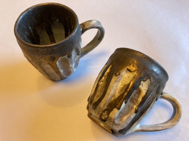 砂金釉カップ