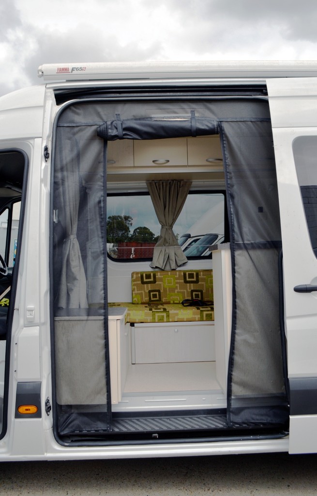 Mosquito net Ducato models 94 to 6/2006 for sliding door opening, Flyscreen for Campervan, Van Windows, Caravan Windows, Camper Windows,  Blinds, Vents, Camping Accessories