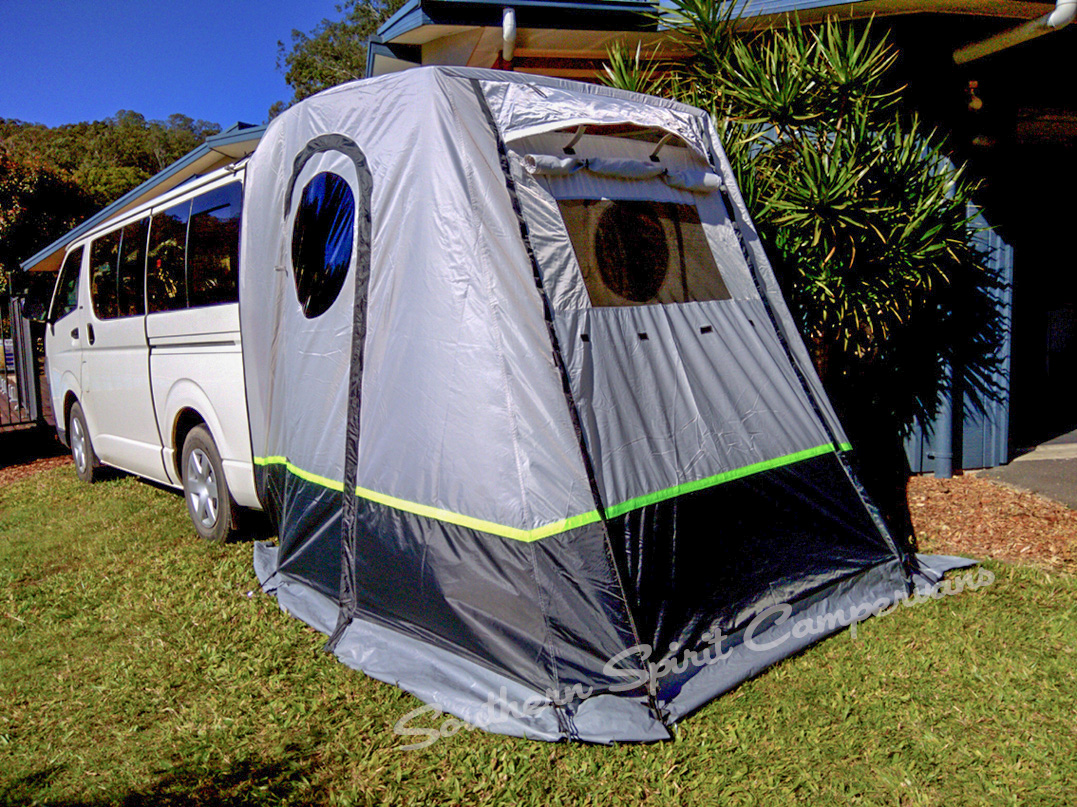 Toyota Hiace tent rear