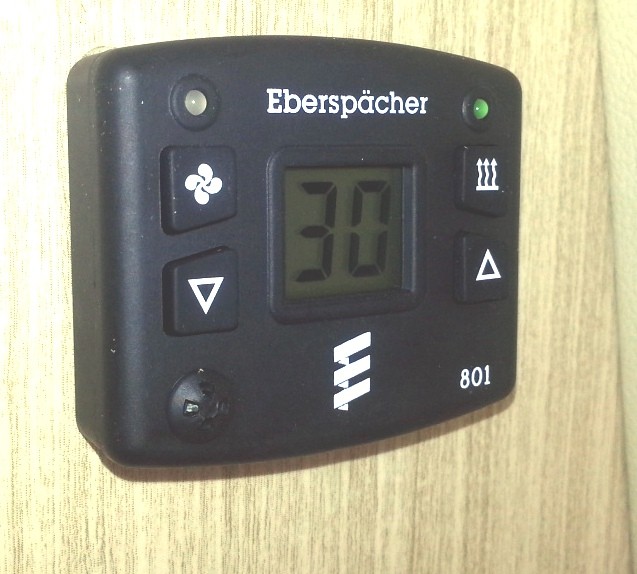 operation panel for hDiesel air heater Eberspaecher