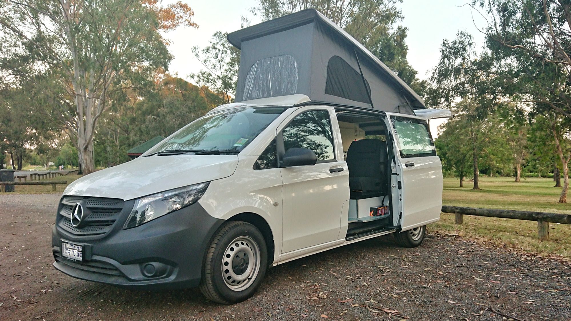 Mercedes Vito 2018 camper roof conversion