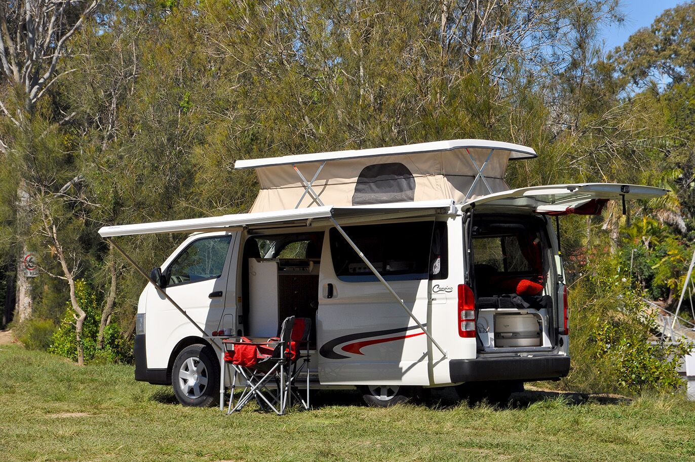 Hiace pop top store