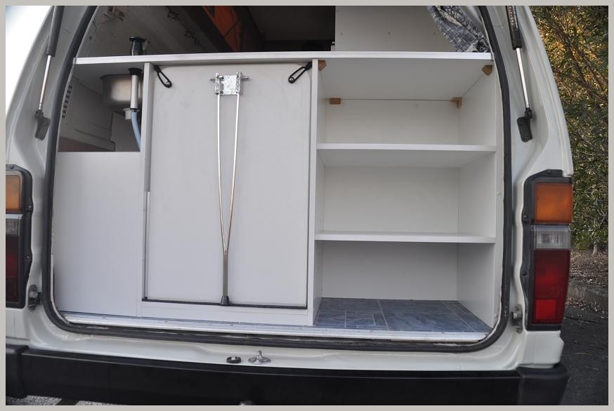 storage accessable from the tailgate