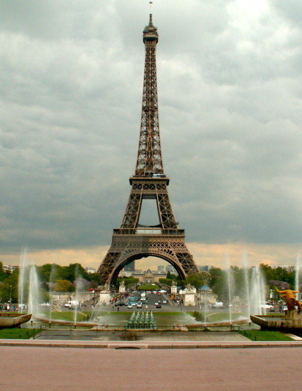 La tour Eiffel depuis le trocadéro