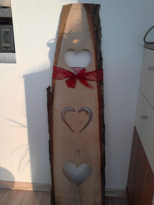 Holzdeko