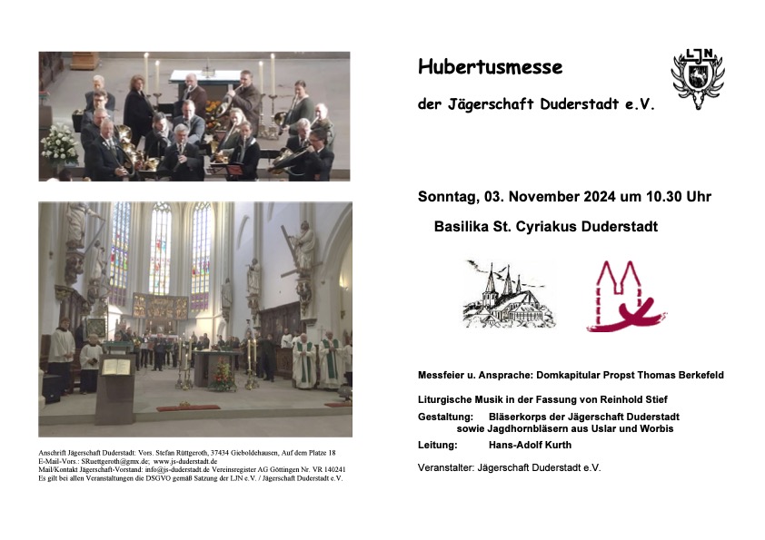 Hubertusmesse 2024