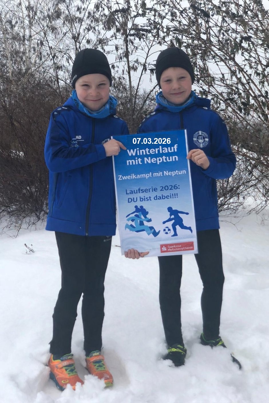 Winterlauf & Zweikampf mit Neptun
