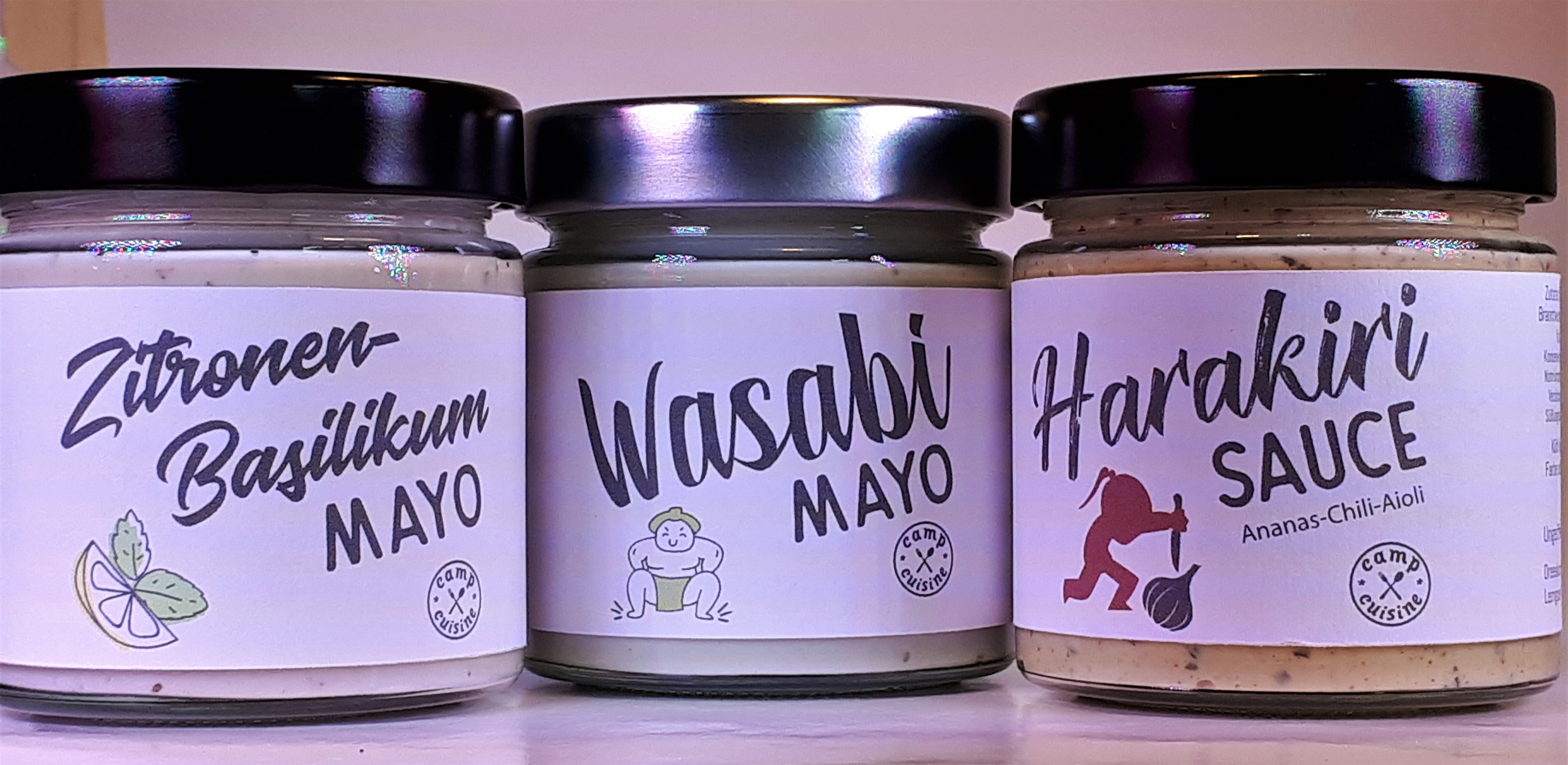 Wasabi Mayo - auch vegan! - Burgküche Sternberg - Camp Cuisine